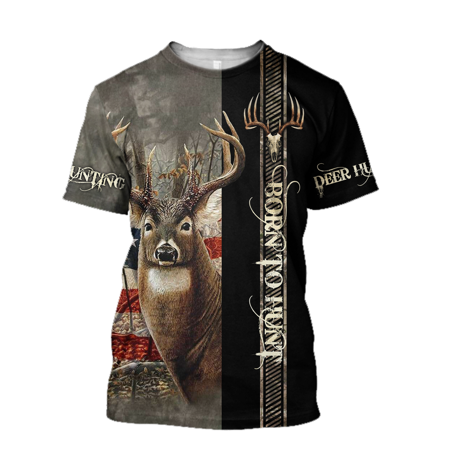 Deer Hunting 3D All Over Printed Shirts For Men and Women AM082007
