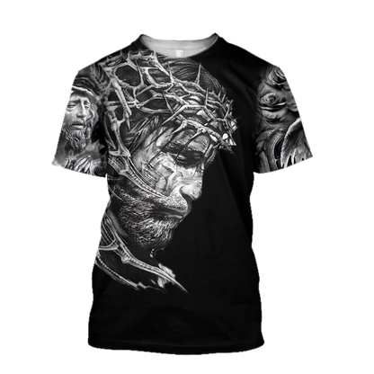 Premium Christian Jesus 3D All Over Printed Unisex Shirts - Amaze Style™-Apparel