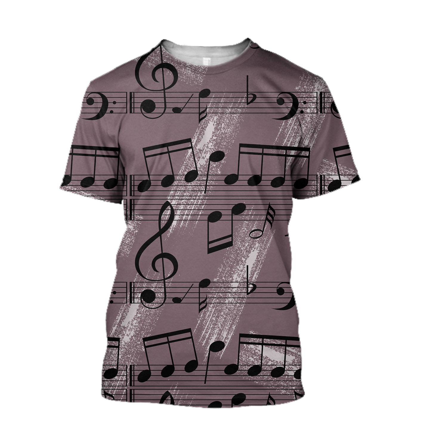 Musical Notes 3D All Over Printes