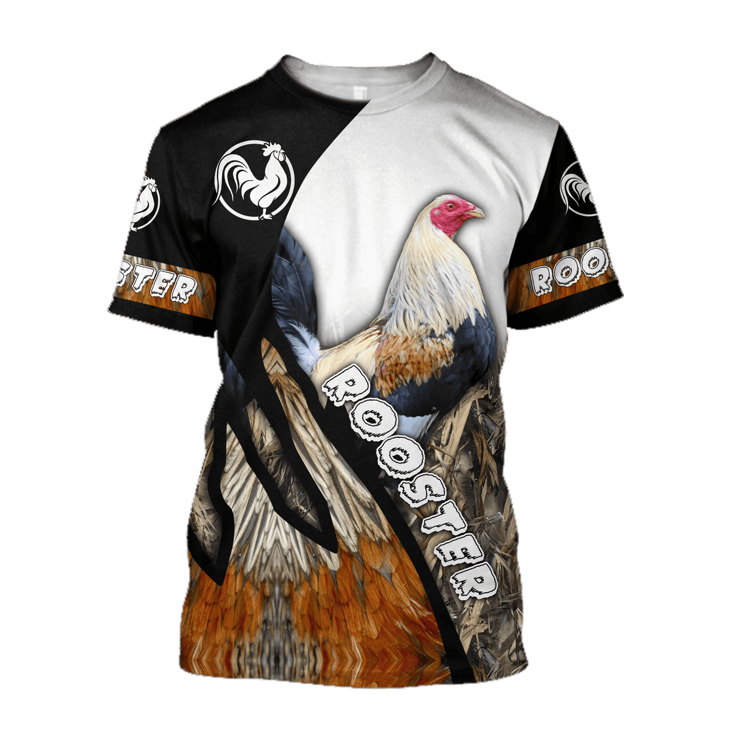 Love Rooster All 3D Over Printed Unisex Hoodie ML
