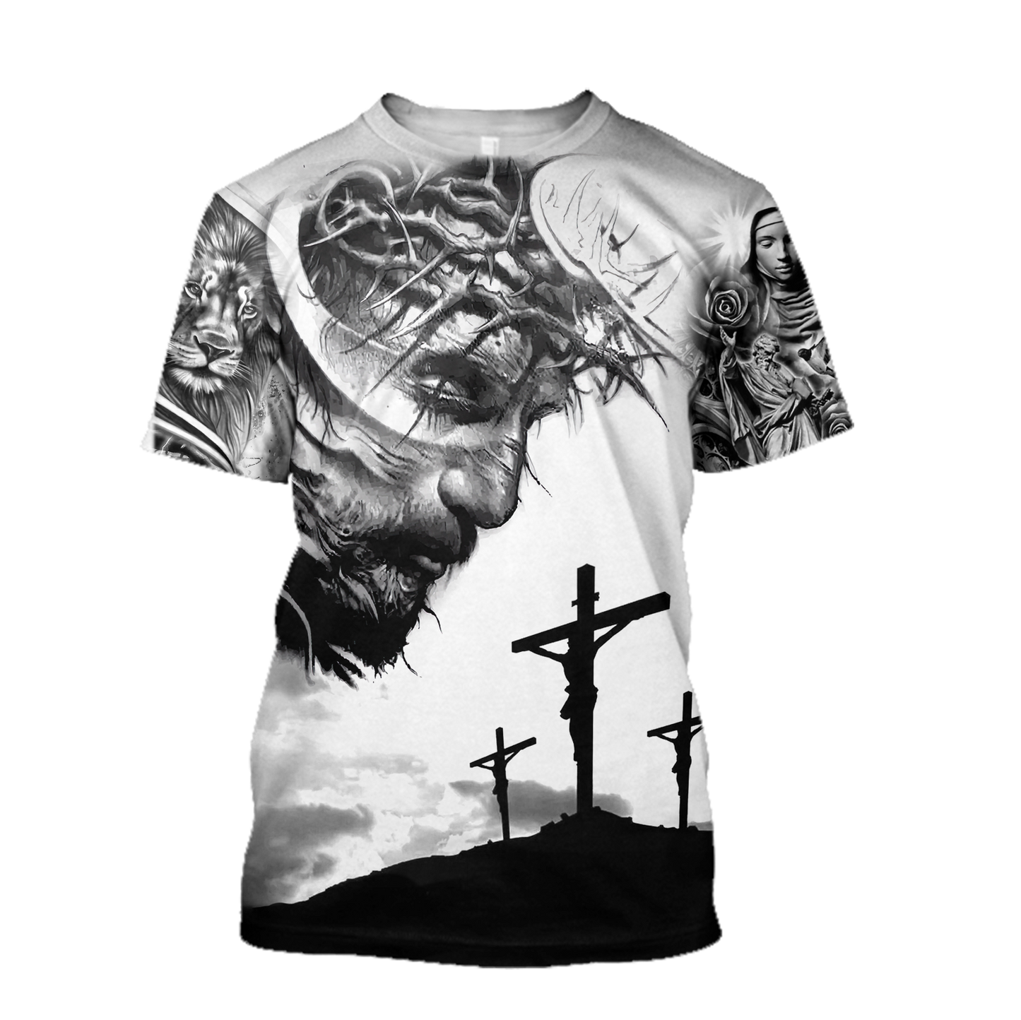 Premium Christian Jesus 3D All Over Printed Unisex Shirts - Amaze Style™-Apparel