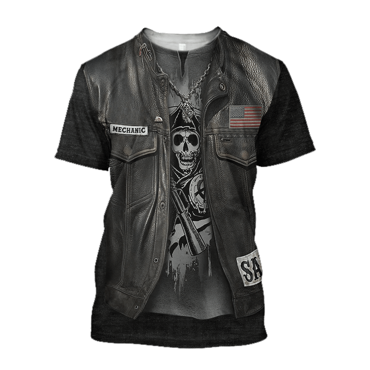 Mechanic 3D All Over Printed Hoodie For Men and Women TN