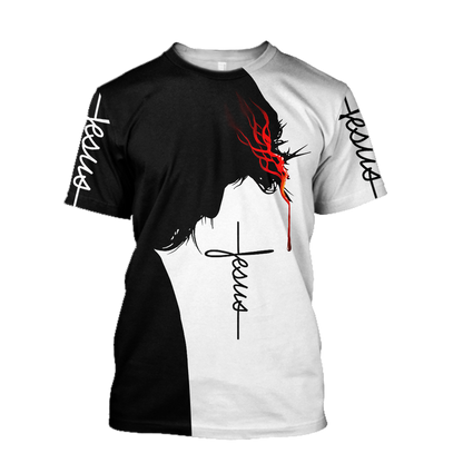 Premium Christian Jesus 3D All Over Printed Unisex Shirts - Amaze Style™-Apparel