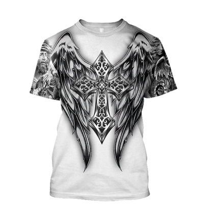Wings of God Gothic Vibe - Christian - 3D All Over Printed Style for Men and Women
