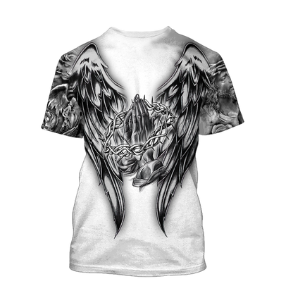 Faith in God Gothic Vibe - Christian - 3D All Over Printed Style for Men and Women