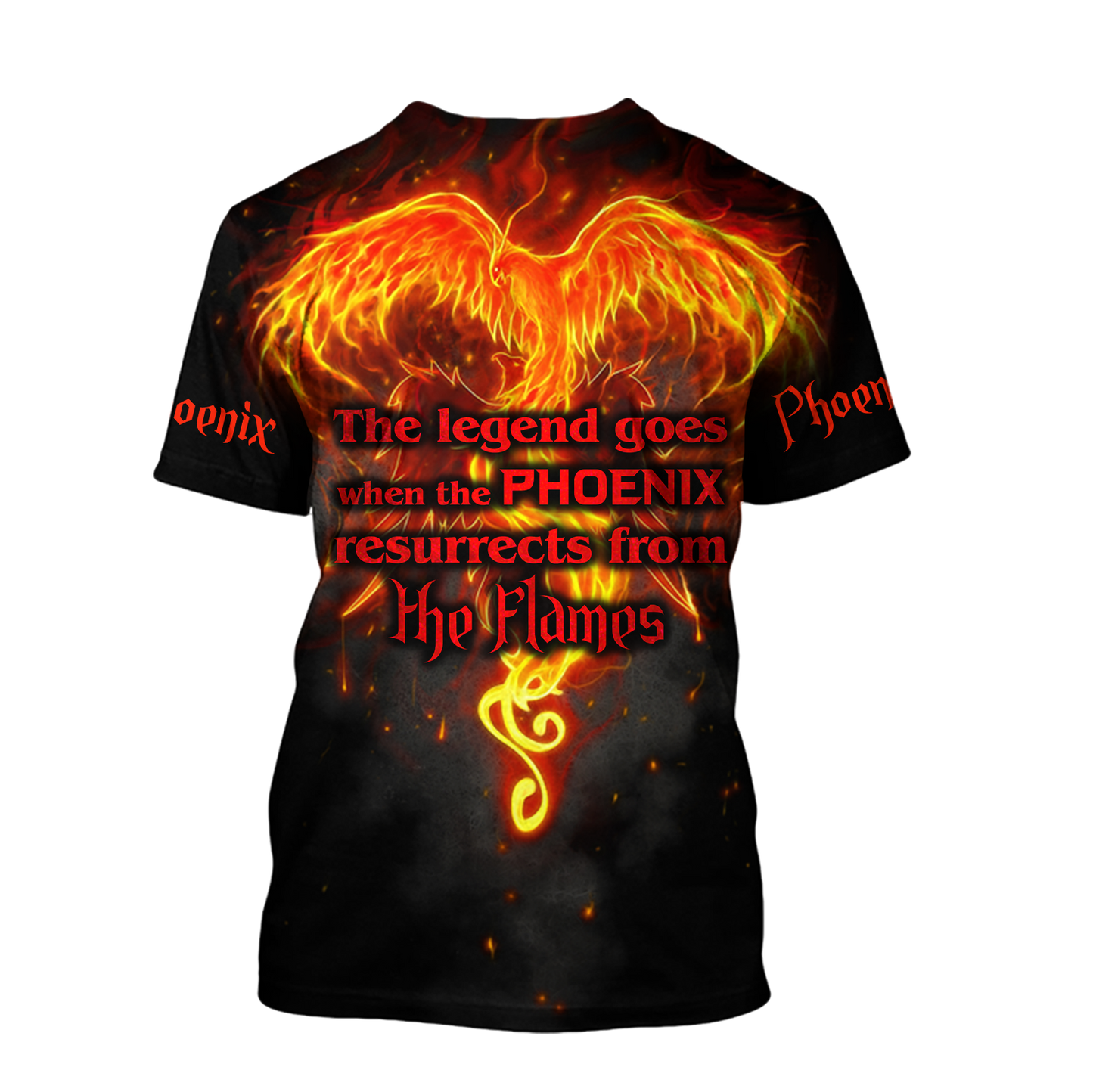 Phoenix Tattoo 3D All Over Printed Hoodie Shirt Limited by SUN AM200501 - Amaze Style™-Apparel
