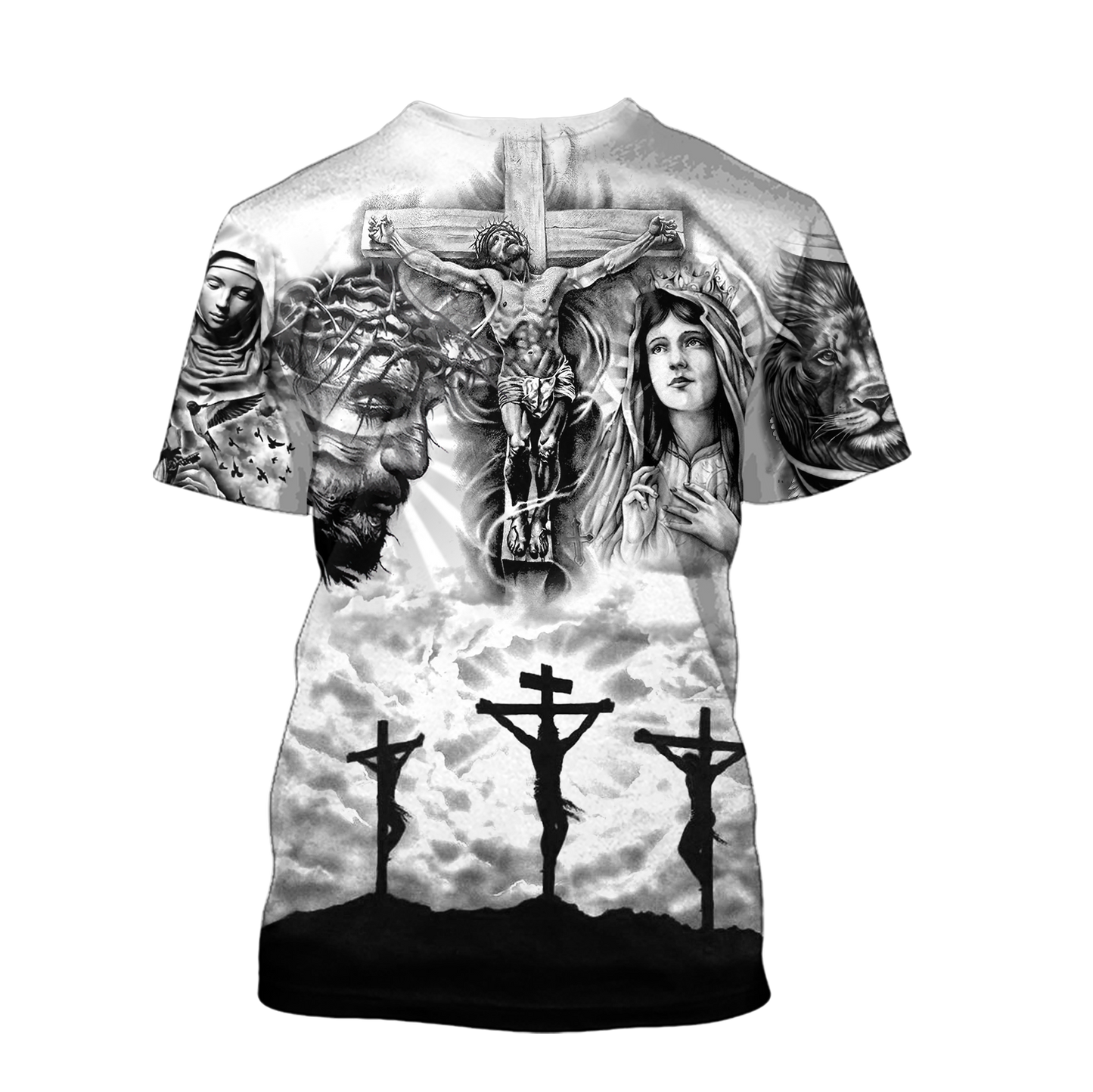 Premium Christian Jesus 3D All Over Printed Unisex Shirts - Amaze Style™-Apparel