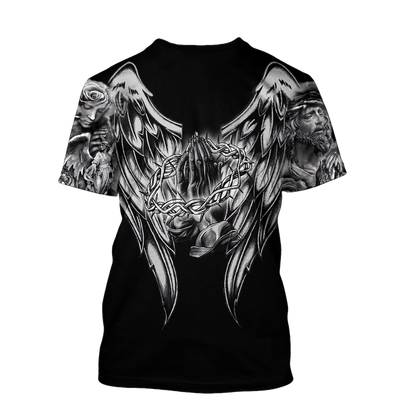 Premium Christian Jesus 3D All Over Printed Unisex Shirts - Amaze Style™-Apparel