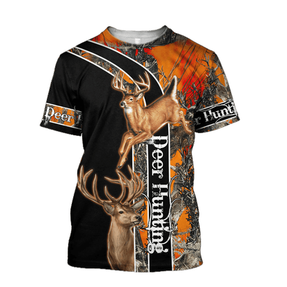 Deer Hunting Hoodie 3D All Over Printed Shirts For Men LAM20250801-LAM