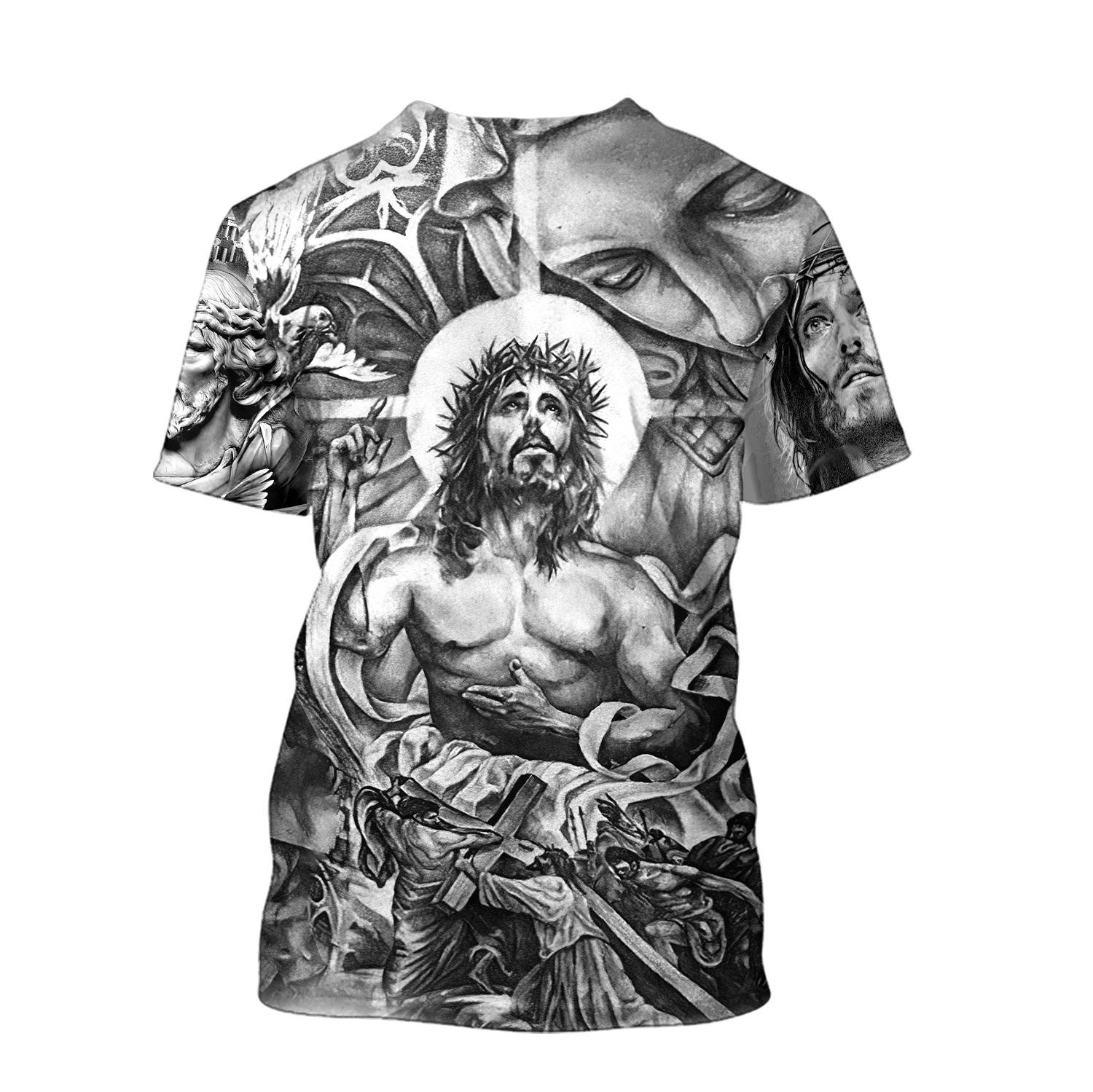 Premium Christian Jesus 3D All Over Printed Unisex Shirts - Amaze Style™-Apparel