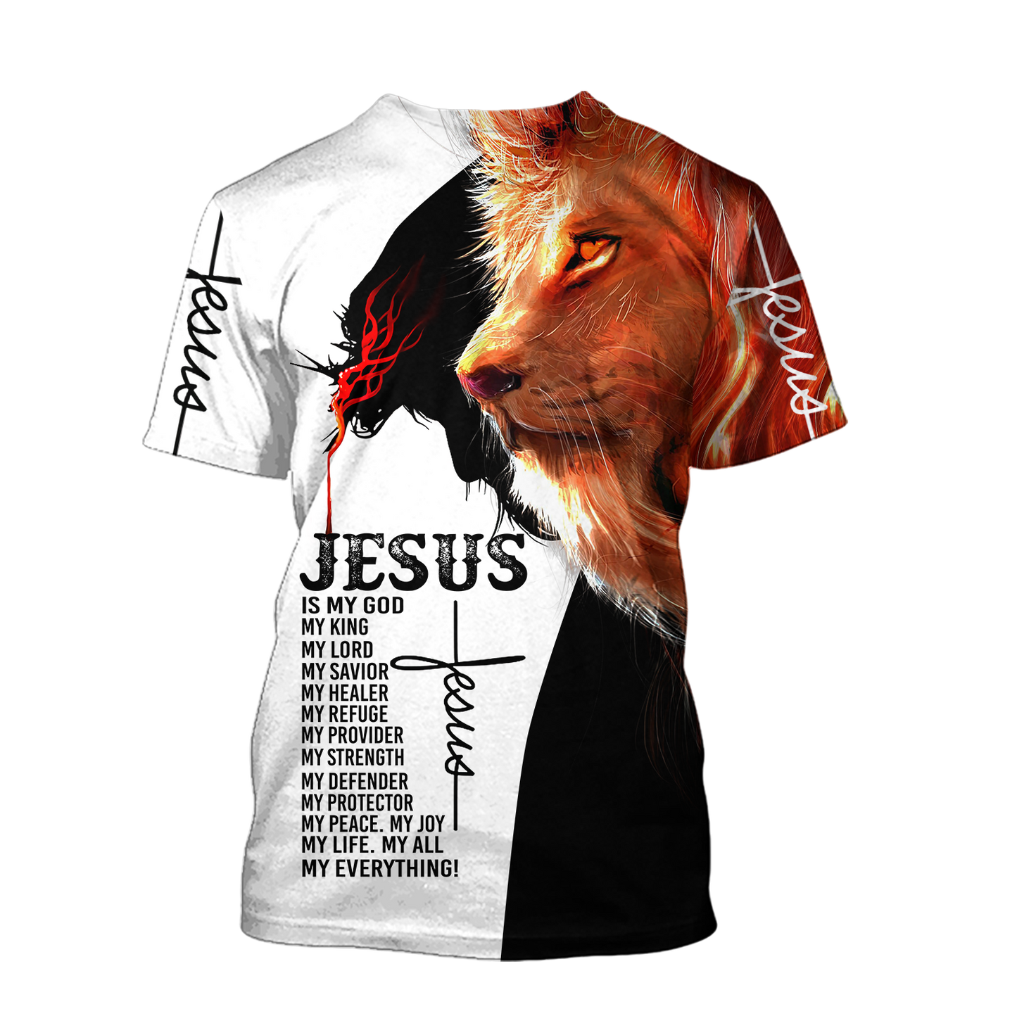 Premium Christian Jesus 3D All Over Printed Unisex Shirts - Amaze Style™-Apparel