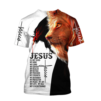 Premium Christian Jesus 3D All Over Printed Unisex Shirts - Amaze Style™-Apparel