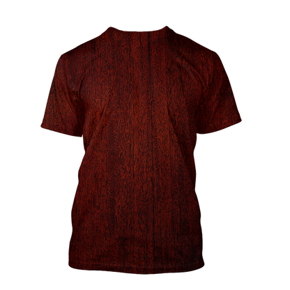 Wood Guitar 3D All Over Printes