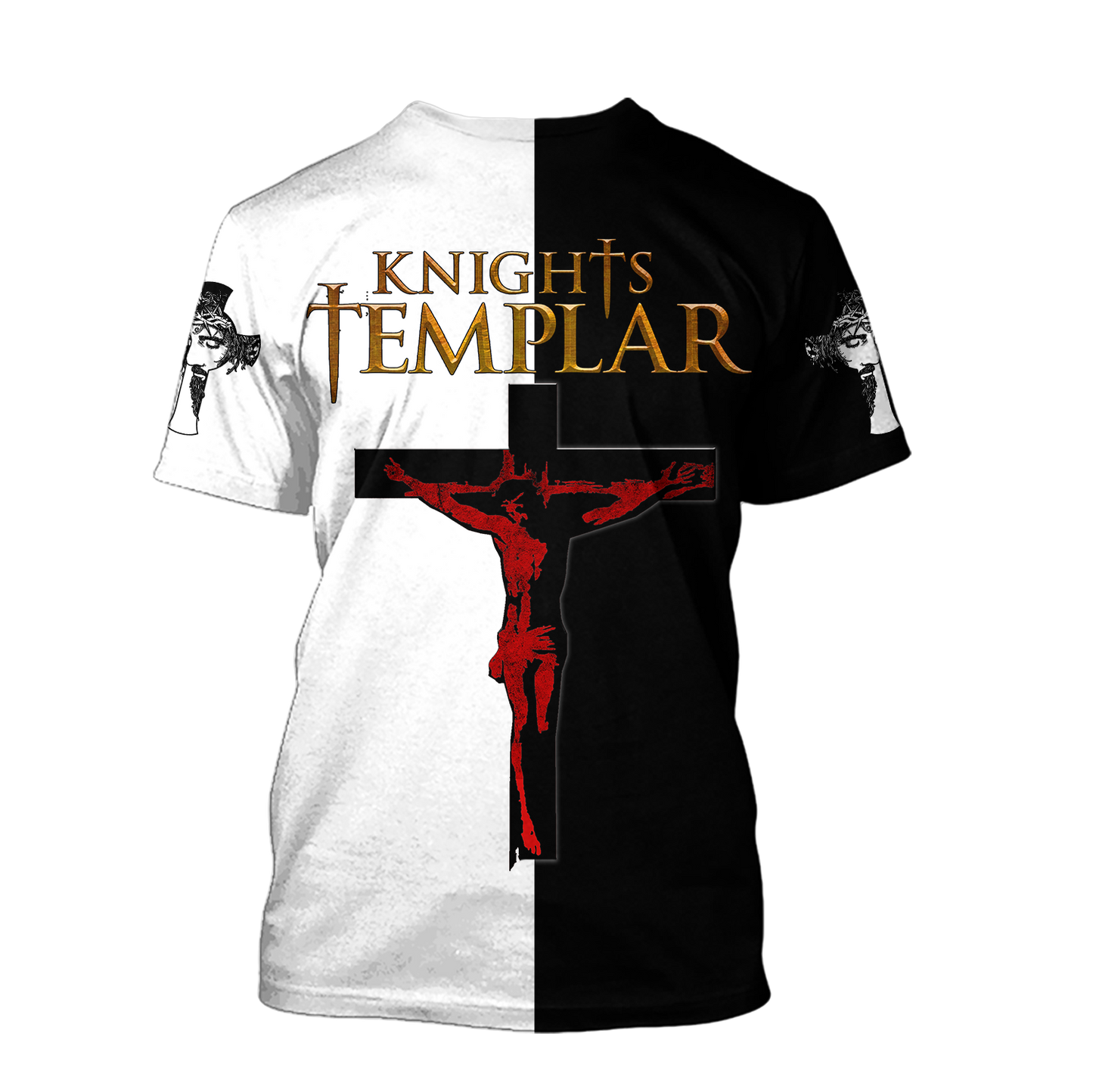 Knight of Christ Jesus 3D All Over Printed Shirts For Men and Women AM210402 - Amaze Style™-Apparel