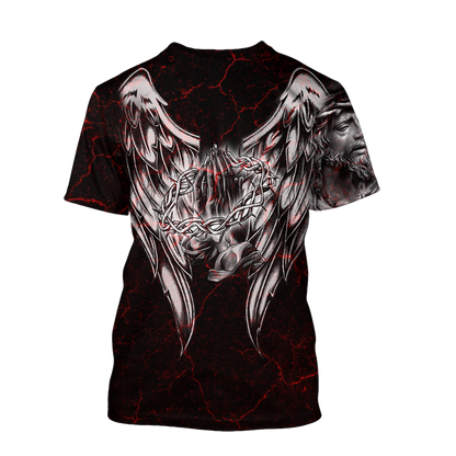 Premium Christian Jesus 3D All Over Printed Unisex Shirts - Amaze Style™-Apparel