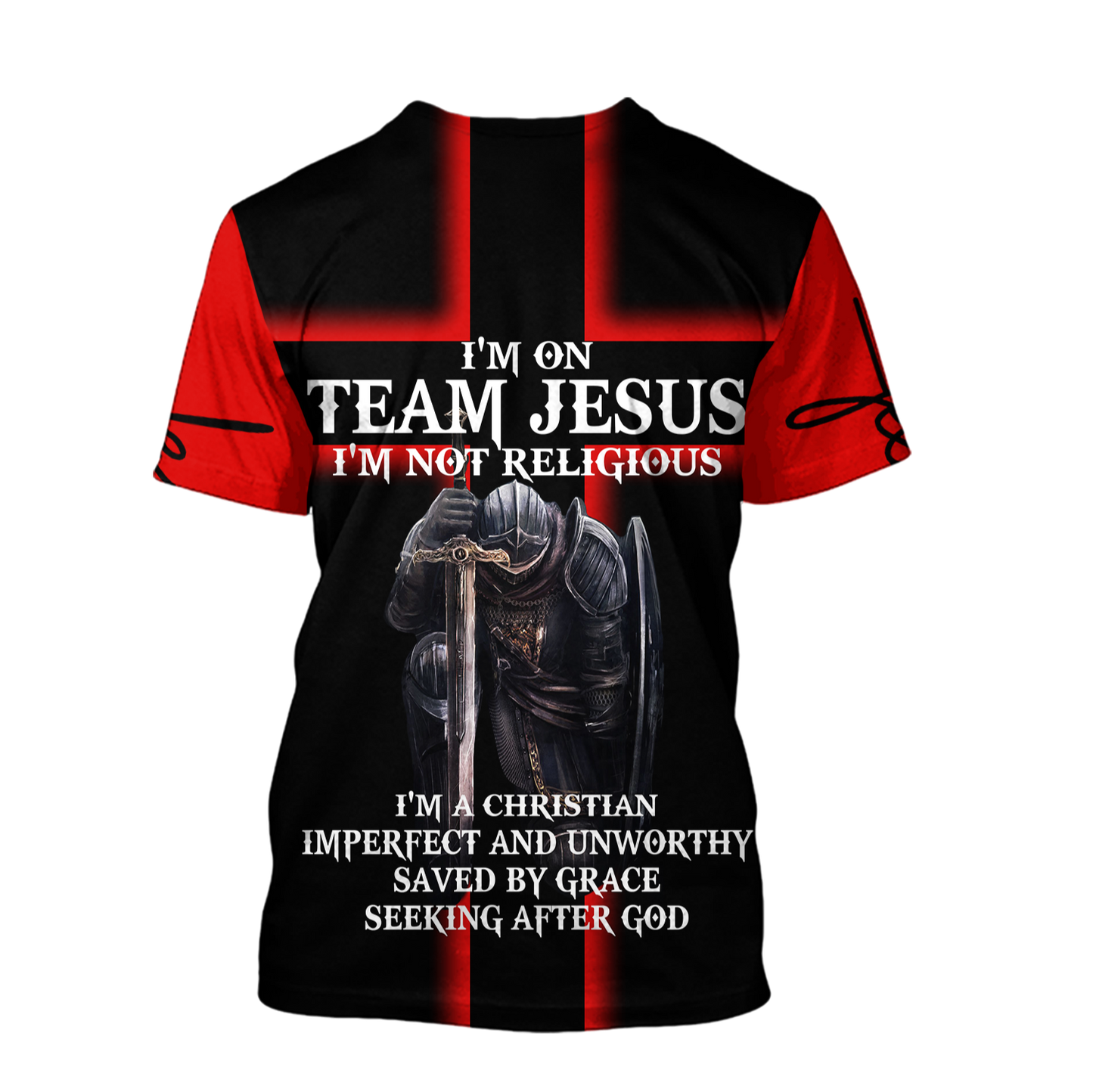 Knight of God - Christian - 3D All Over Printed Style for Men and Women