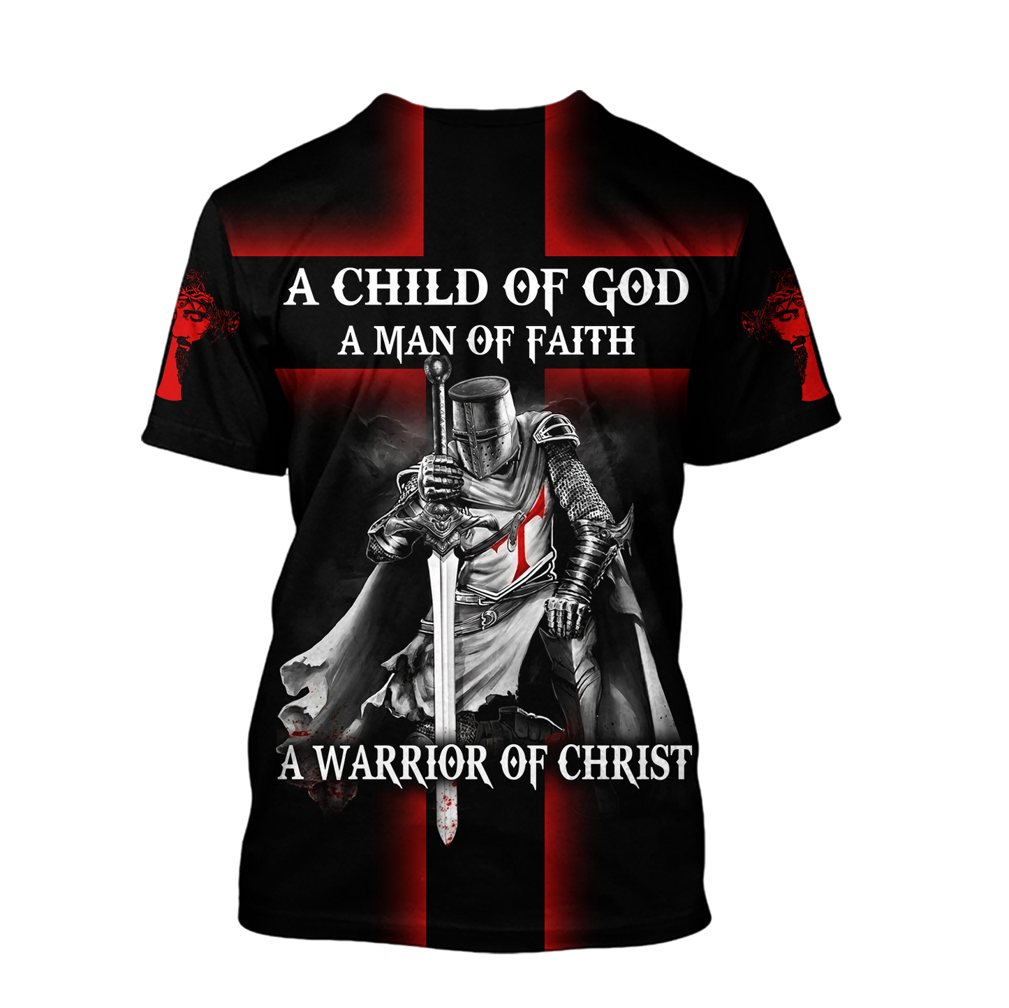 Knight of Christ Jesus 3D All Over Printed Shirts For Men and Women AM210401 - Amaze Style™-Apparel