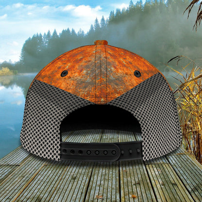 Custom Name Bass Fishing hat Restro 3D design print Cap