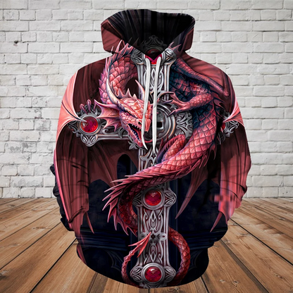 SKULL 3D HOODIE  PL308 - Amaze Style™-Apparel