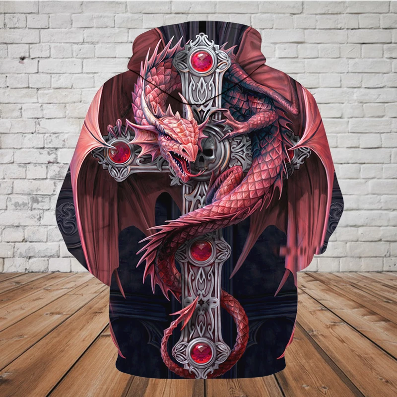 SKULL 3D HOODIE  PL308 - Amaze Style™-Apparel