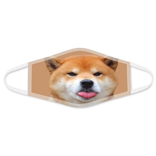 Dog Face Mask White HG