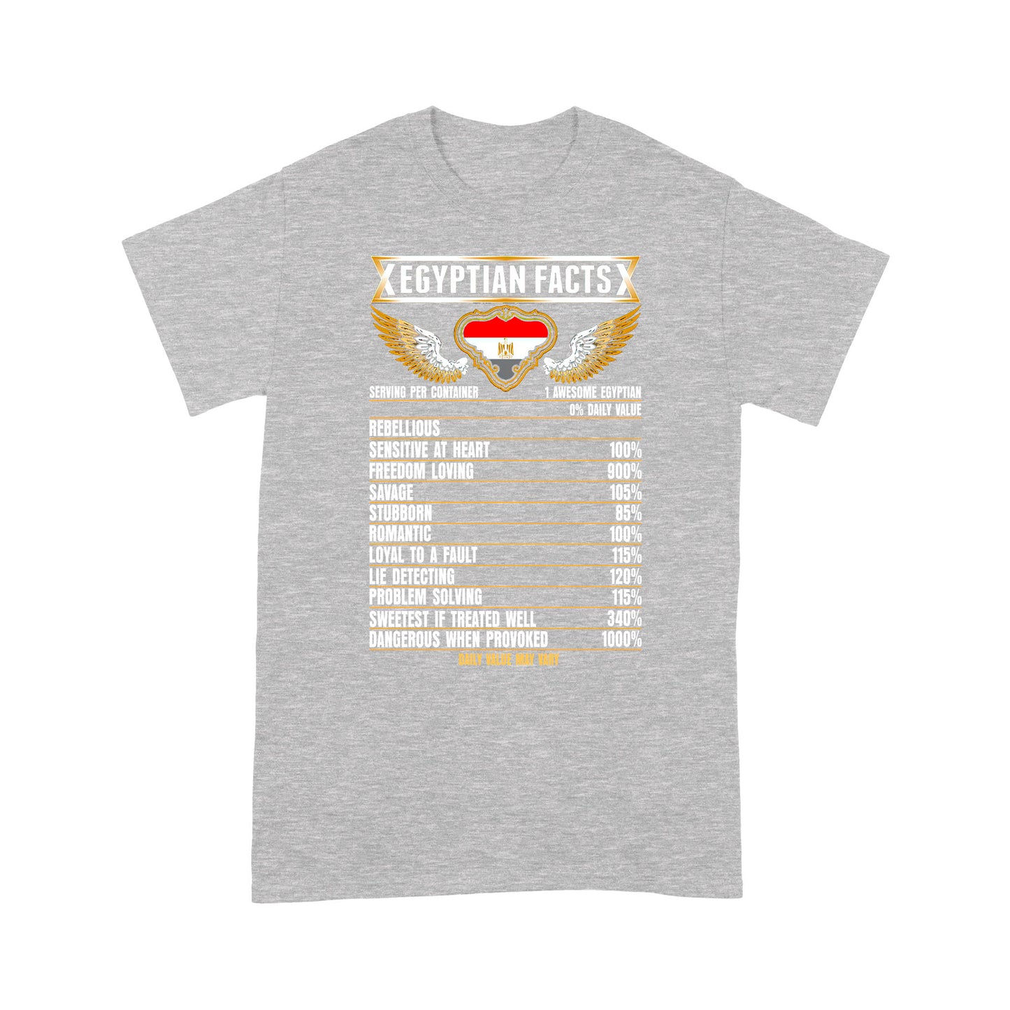 Egyptian Facts Ancient God T-shirt HC