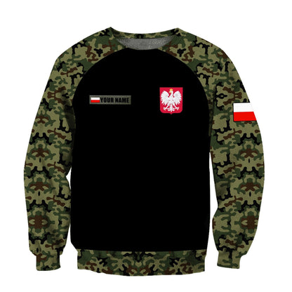Personalized Polska Coat Of Arms 3D All Over Printed Unisex Hoodie