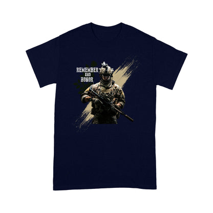 Remember and honor Veteran T-shirt HC