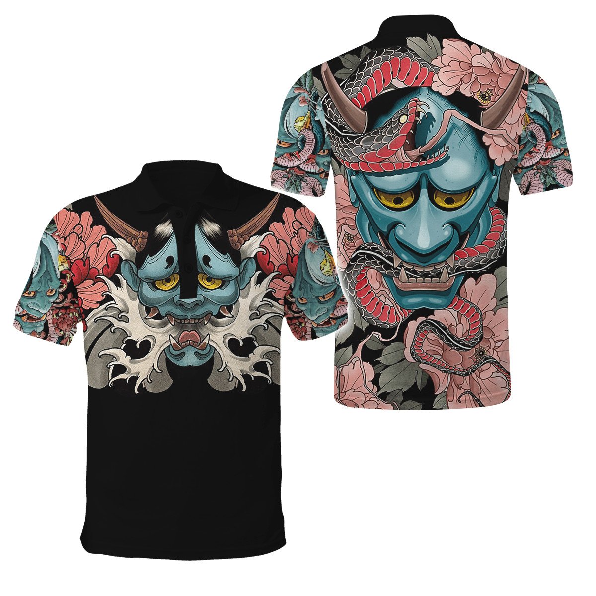 Japan Mask 3D All Over Printed Unisex Shirts