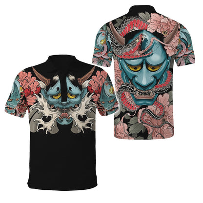 Japan Mask 3D All Over Printed Unisex Shirts