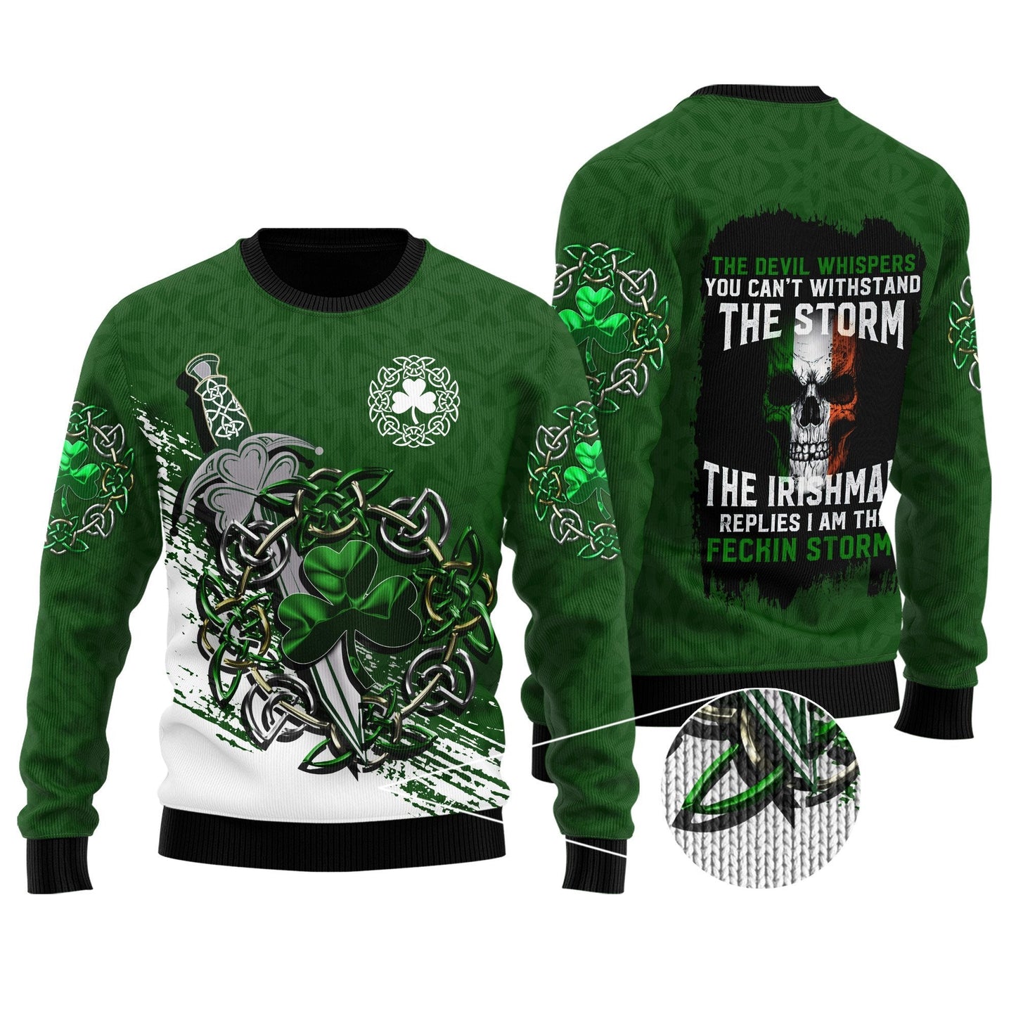Irish Saint Patrick Day 3D All Over Printed Unisex Shirt