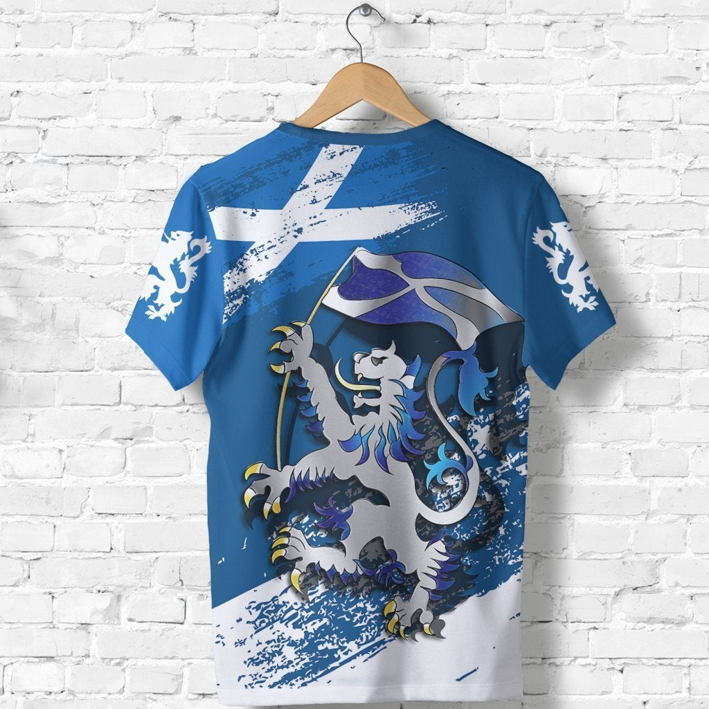 Scottish Rampant Lion Holding The Flag Hoodie NNK 1502 - Amaze Style™-Apparel