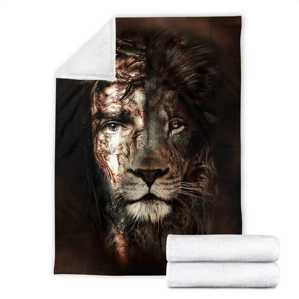 Lion 3D All Over Printed Blanket