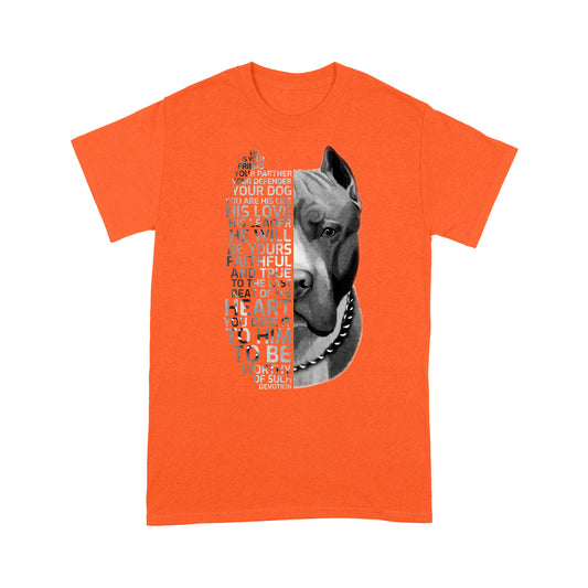 Pit Bull Dog T Shirt DL