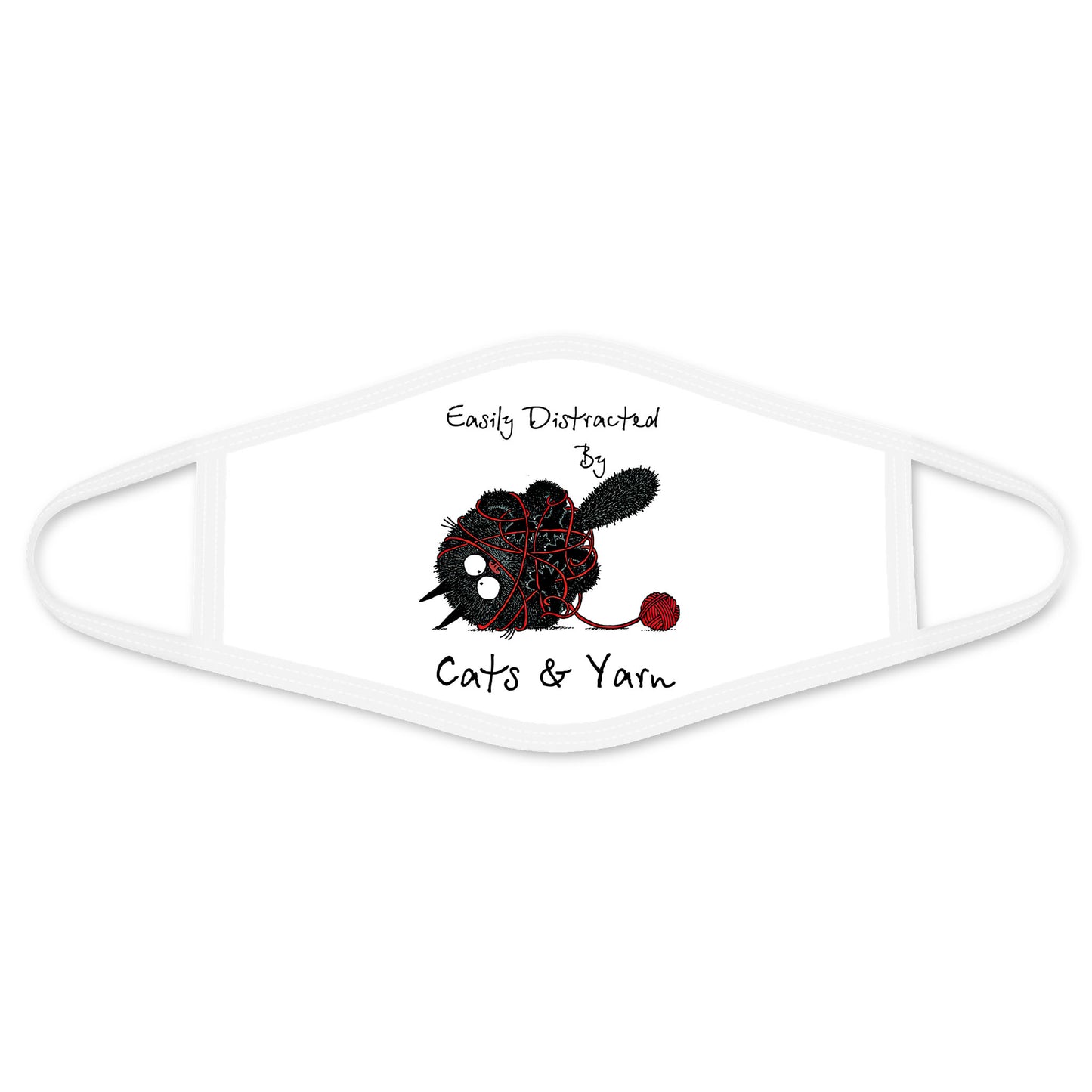 Crotchet Yarn and Cat Face Mask DL
