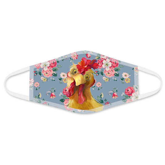 Chicken Face Mask White ML