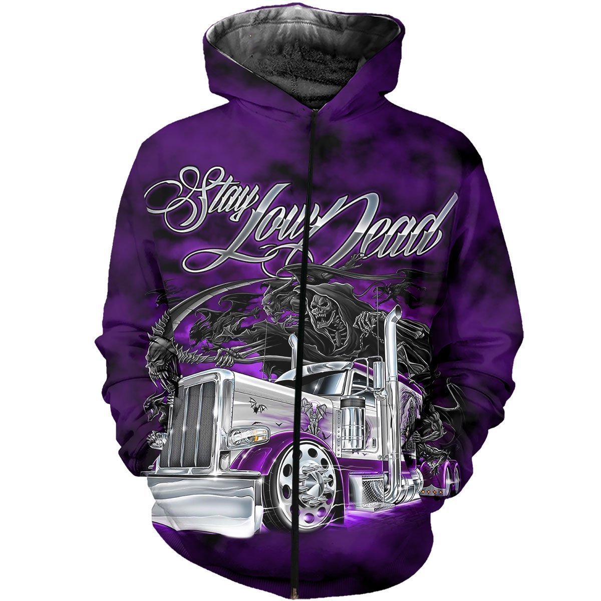 3D All Over Printed Truck Shirts-Apparel-6teenth World-ZIPPED HOODIE-S-Vibe Cosy™