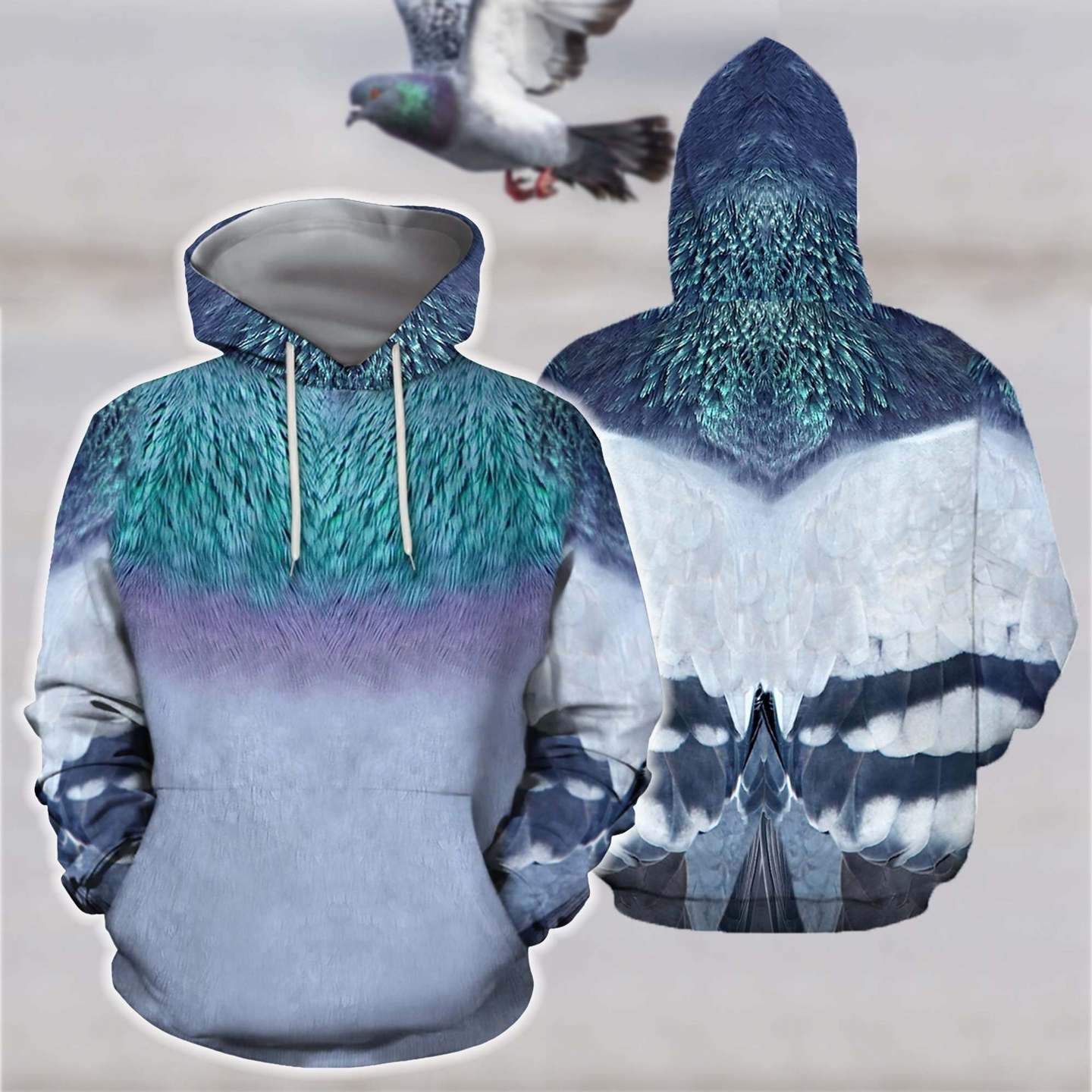 3D All Over Printed Pigeon Shirts HC1401 - Amaze Style™-Apparel