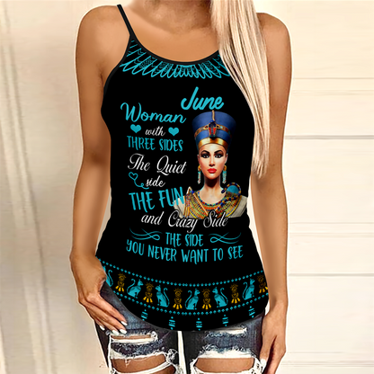 June Woman Ambitious Woman Combo Legging Camisole Tank