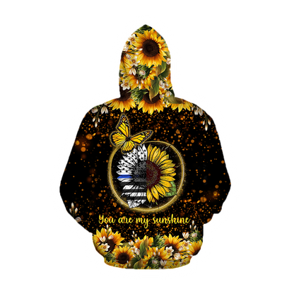 3D All Over Print You Are My Sunshine Hoodie HHT28082005
