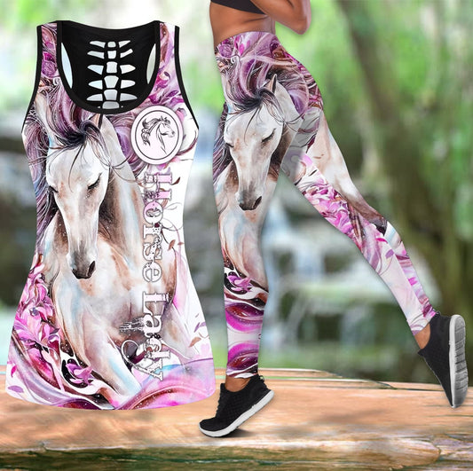 Horse Lady Combo Legging + Tank Top DQB07242001