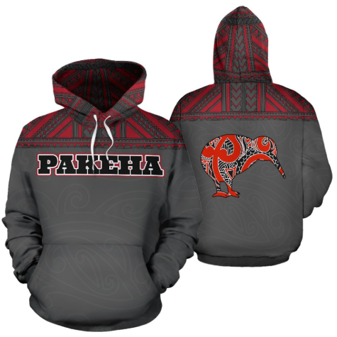 Pakeha All Over  Hoodie - BN04 - Amaze Style™-Apparel