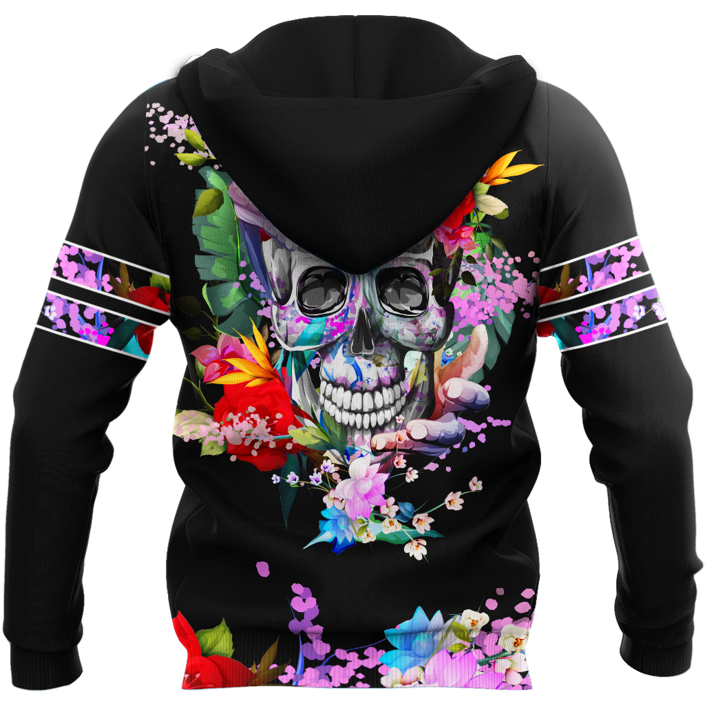 Rose Love Skull 3D all over printed for man and women QB05252003 - Amaze Style™-Apparel