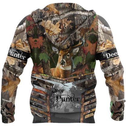 Premium Great Wood Deer Hunter All Over Printed Unisex Shirts