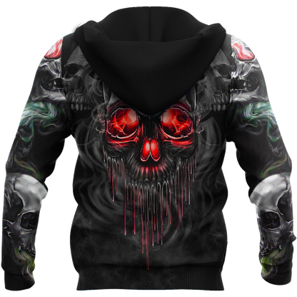 Fantastic Skulls Hoodie For Men And Women MEI