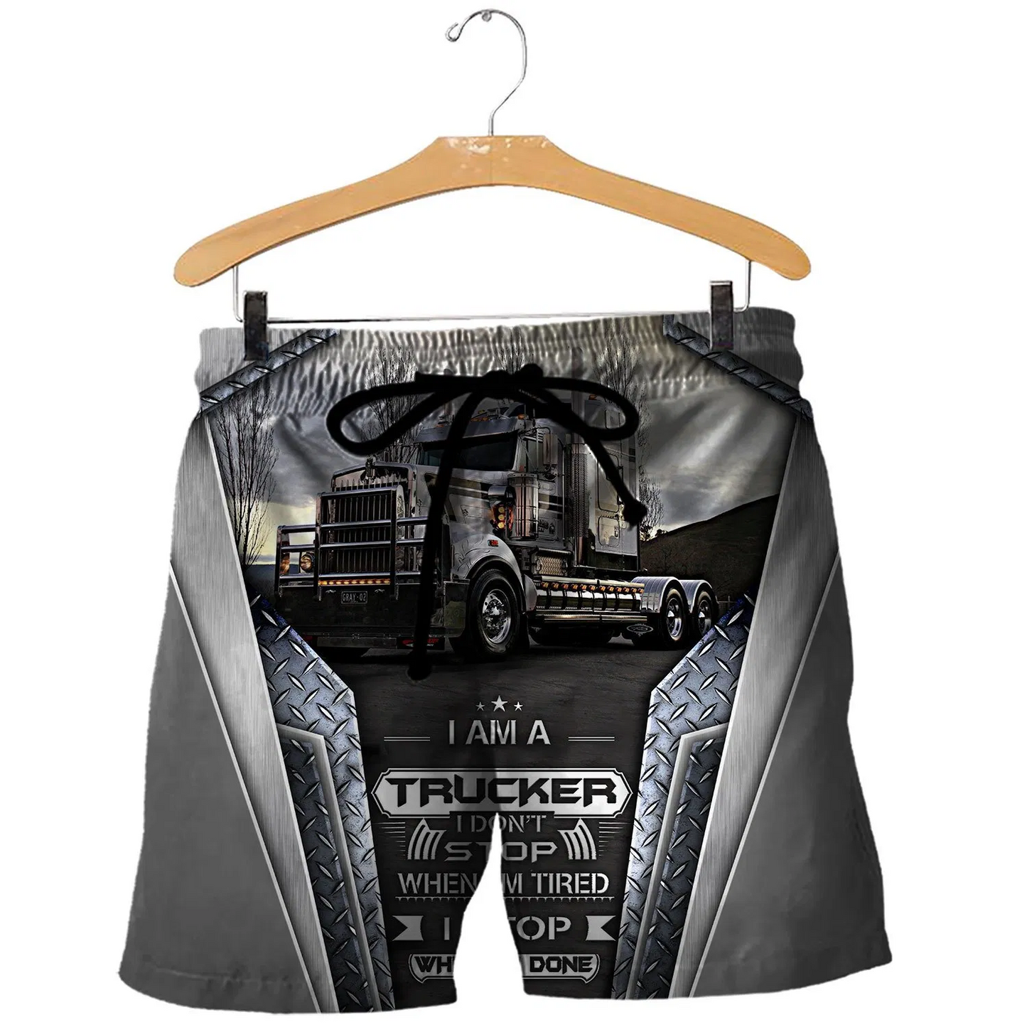 I am Trucker Hoodie T Shirt Sweatshirt for Men & Women NM-Apparel-NM-SHORTS-S-Vibe Cosy™