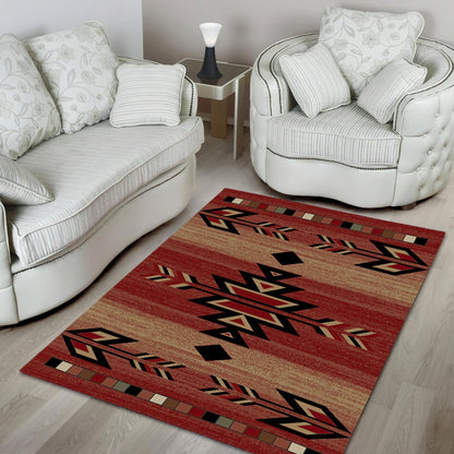 Native American Pattern Rug MEI