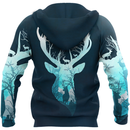 Deer Hunting 3D All Over Printed Shirts For Men LAM20060801-LAM