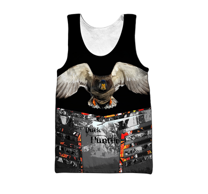 Duck Hunter 3D All Over Printed Shirts For Men LAM20110802S-LAM