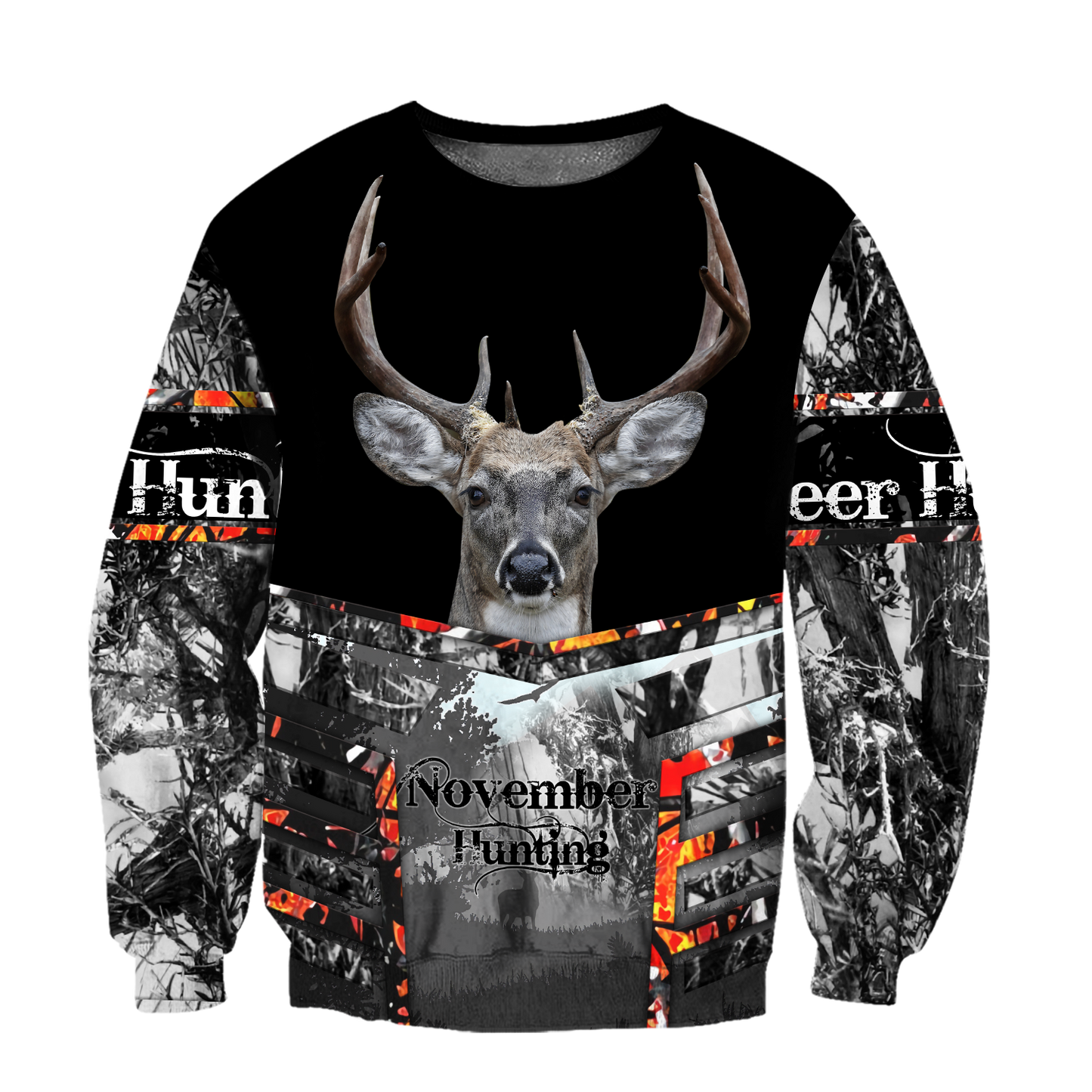 Premium November Deer Hunting 3D All Over Printed Shirts